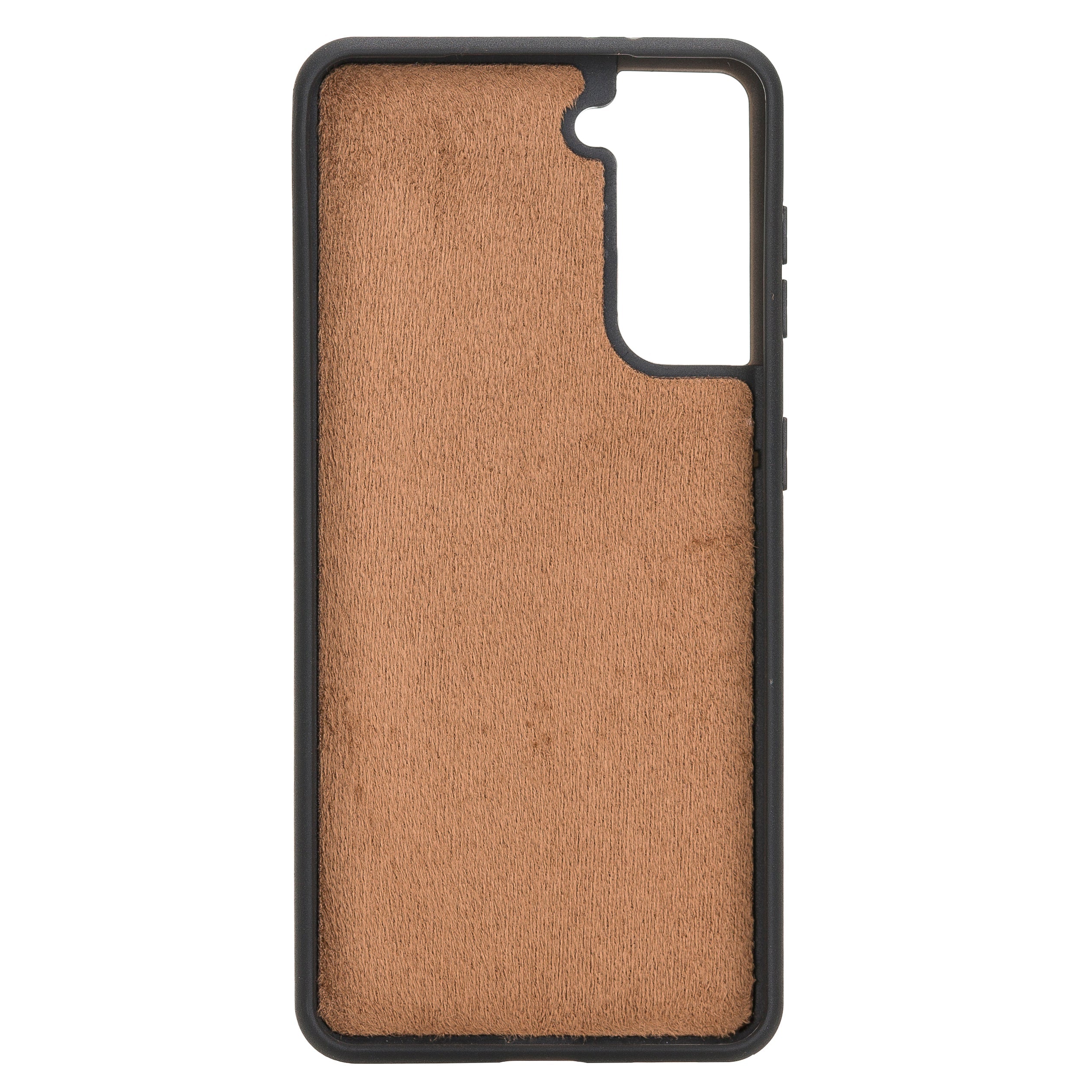 LupinnyLeather Magnetic Detachable Leather Wallet Case for Samsung Galaxy S21 (Rustic Brown) 6