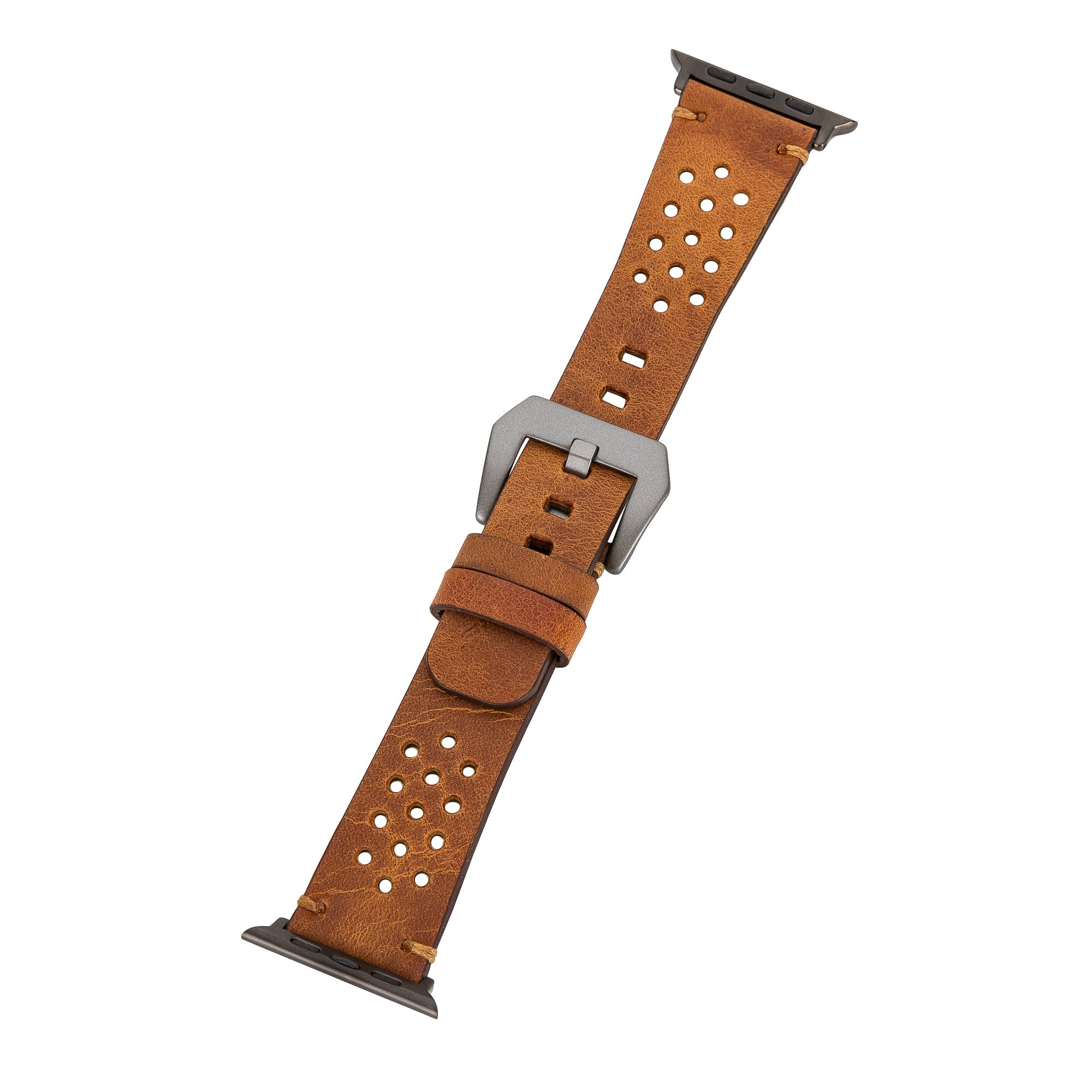 LupinnyLeather Leeds Watch Band for Apple Watch Series and Fitbit/Sense 3
