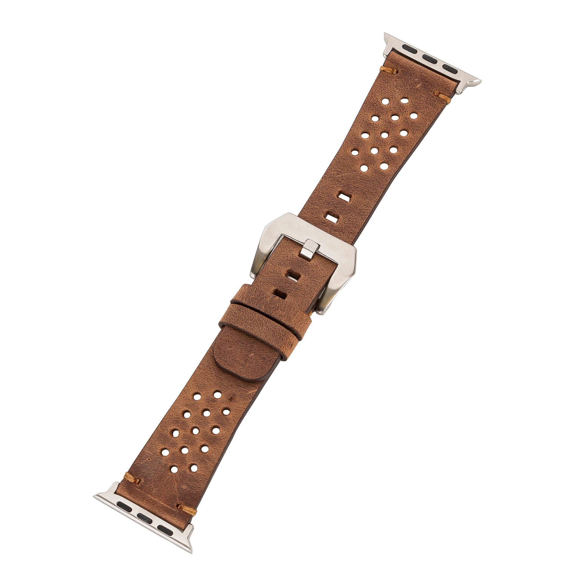 LupinnyLeather Leeds Watch Band for Apple Watch Series and Fitbit/Sense 8