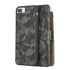 iPhone 8 / Camouflage Green / Leather