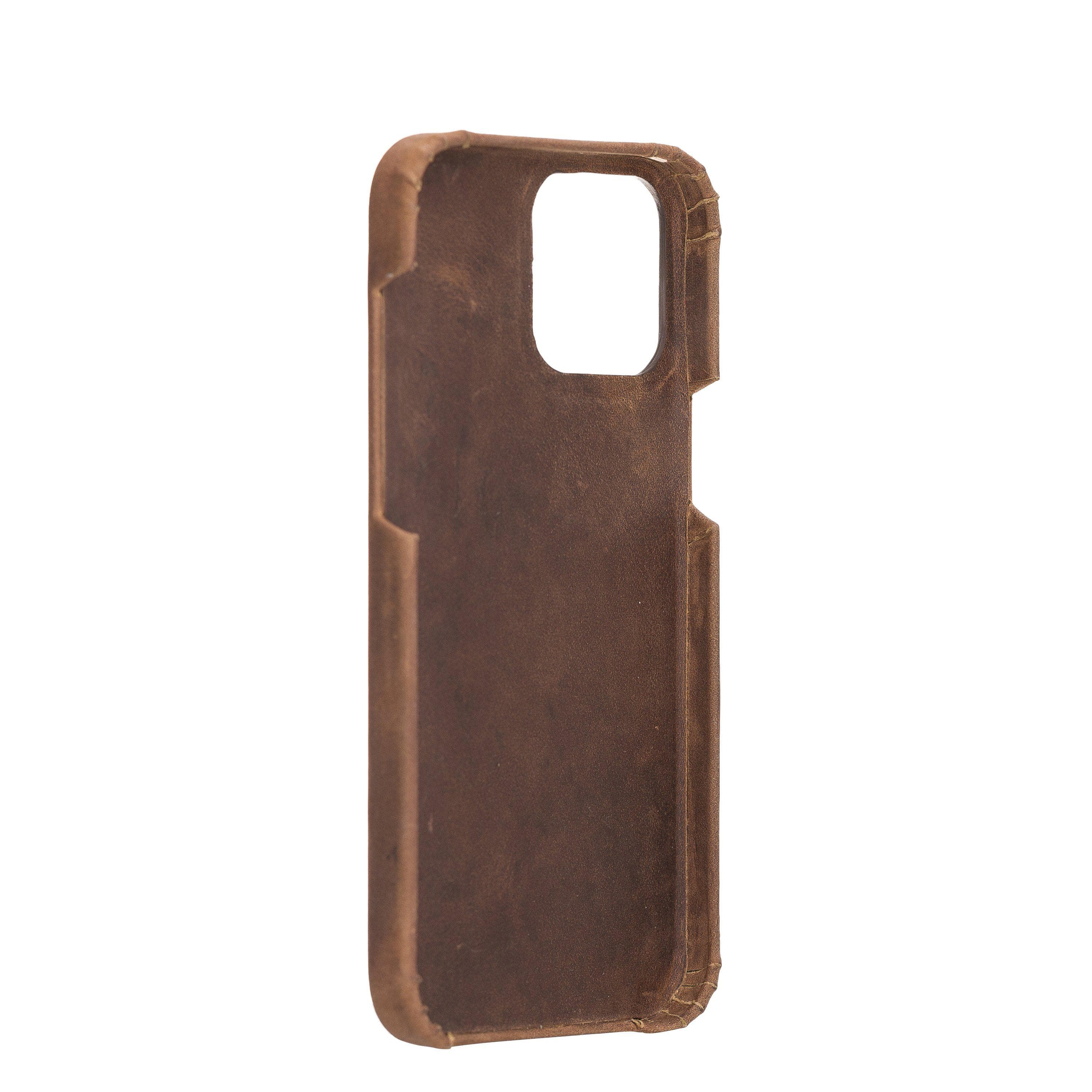 B2B - Apple iPhone 12 Pro Max Leather Case / F360 - F360 Cover Bouletta B2B