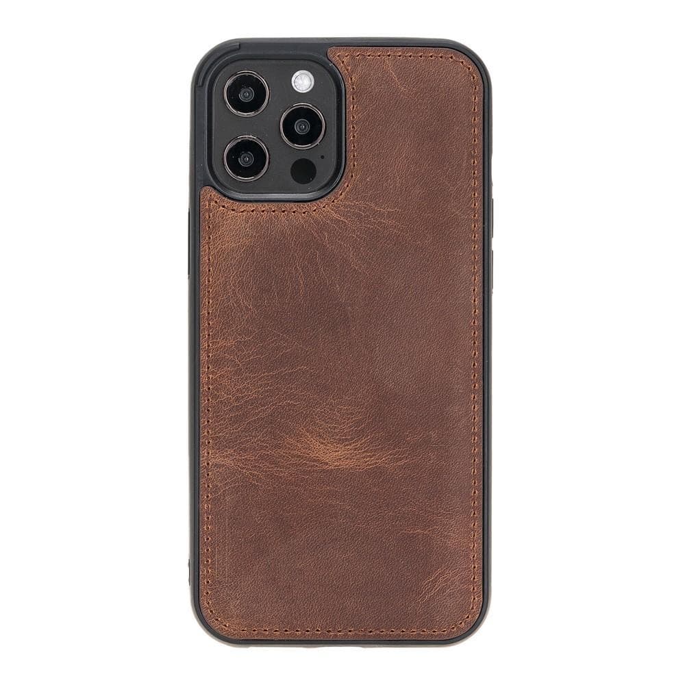 Bouletta Apple iPhone 14 Leather Back Cover with Card Holders, iPhone 14 Pro Max / Tan / Leather