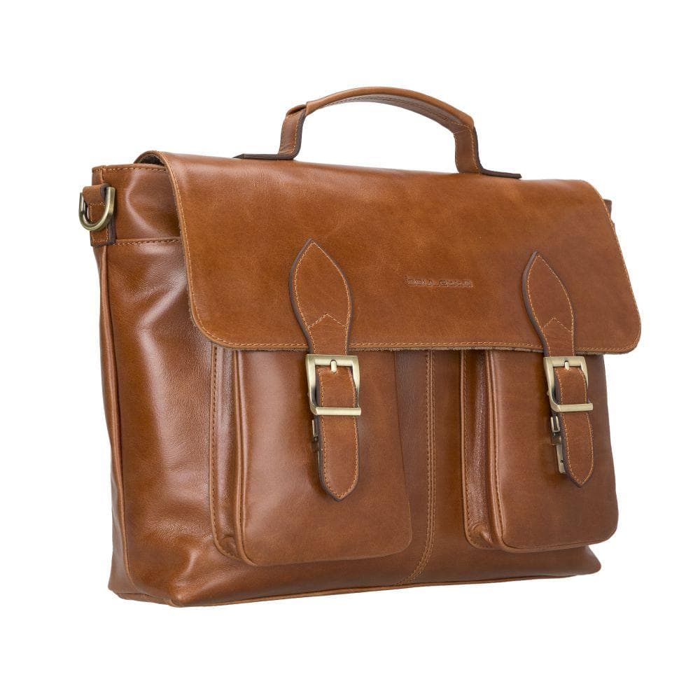 Olympus Leather Briefcase 13" Bouletta Shop