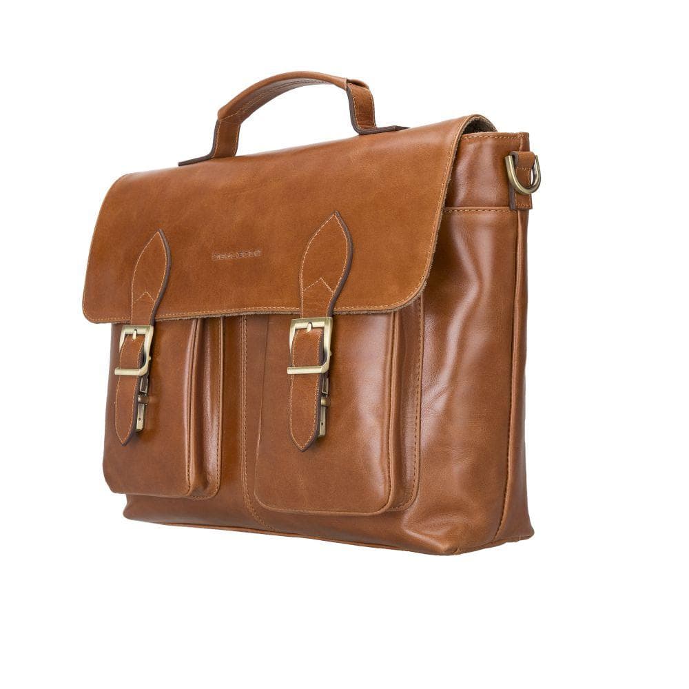 Olympus Leather Briefcase 13" Bouletta Shop