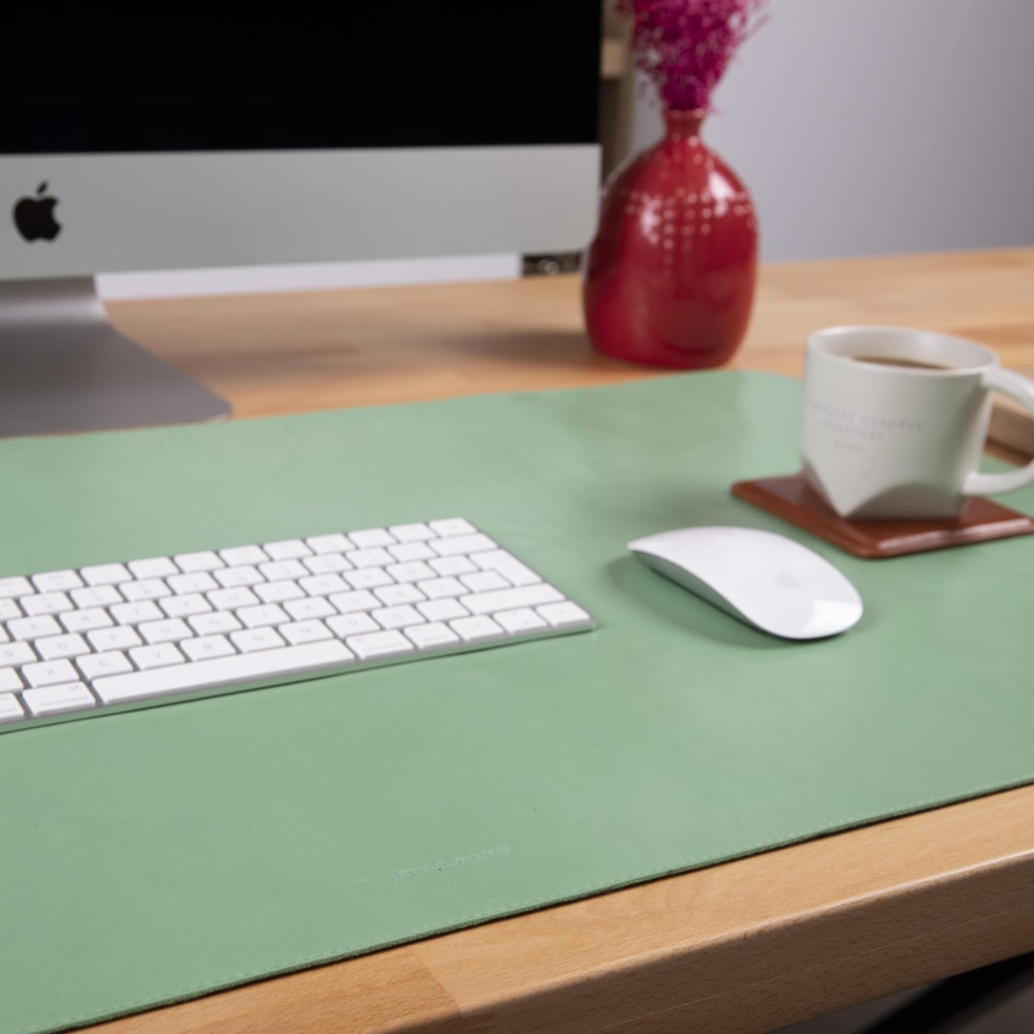 Customizable Full Grain Leather Desk Mat Bouletta LTD