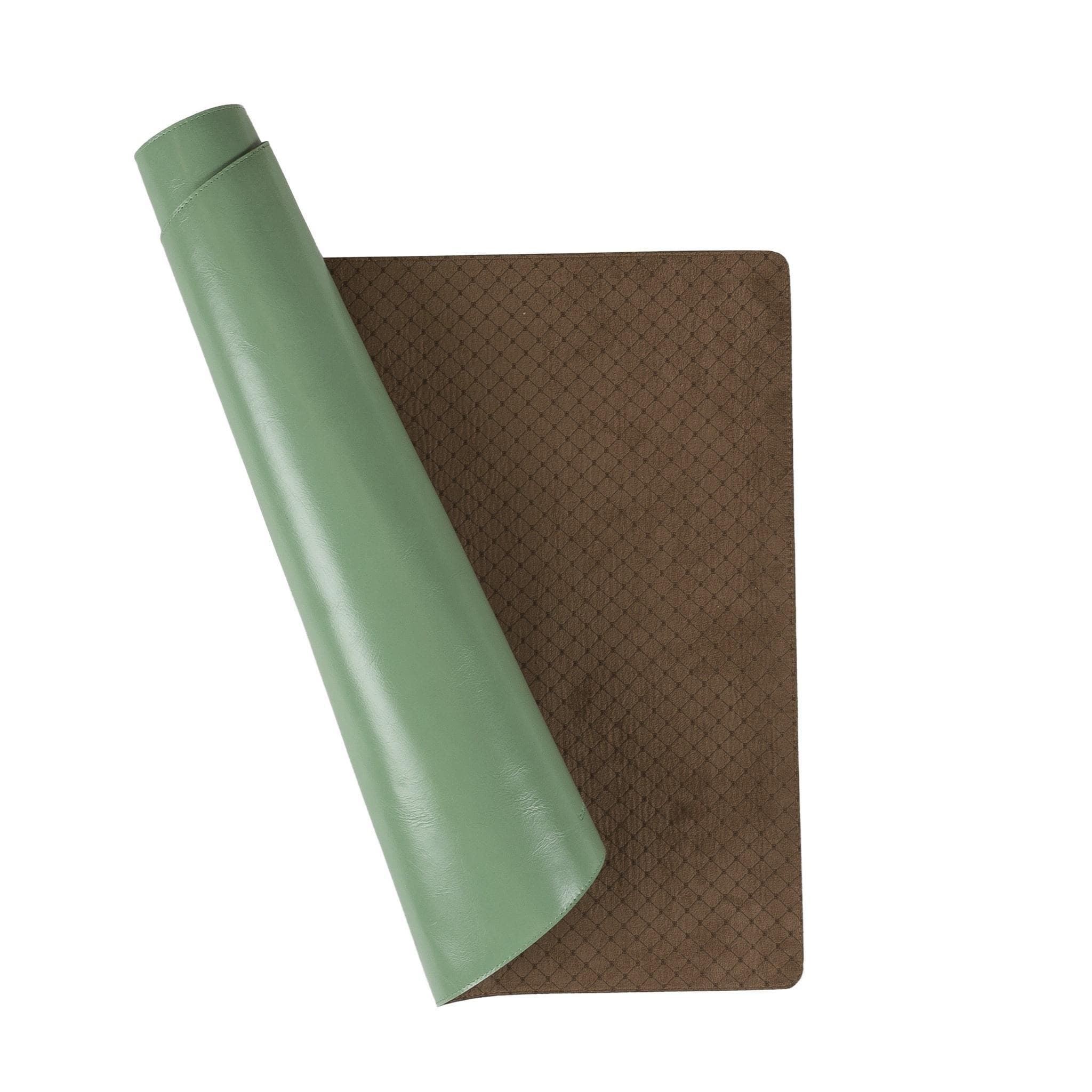 Customizable Full Grain Leather Desk Mat Bouletta LTD