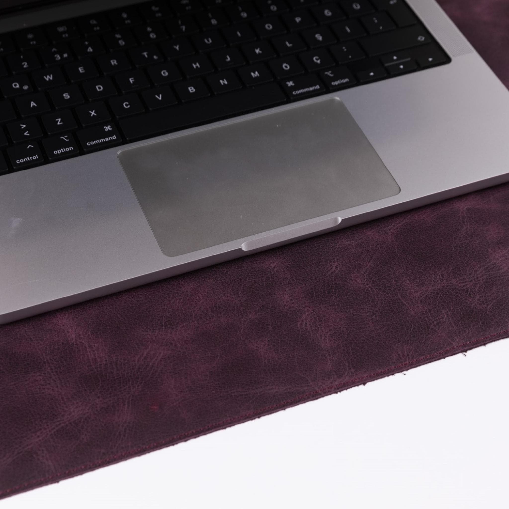 Customizable Full Grain Leather Desk Mat Bouletta LTD