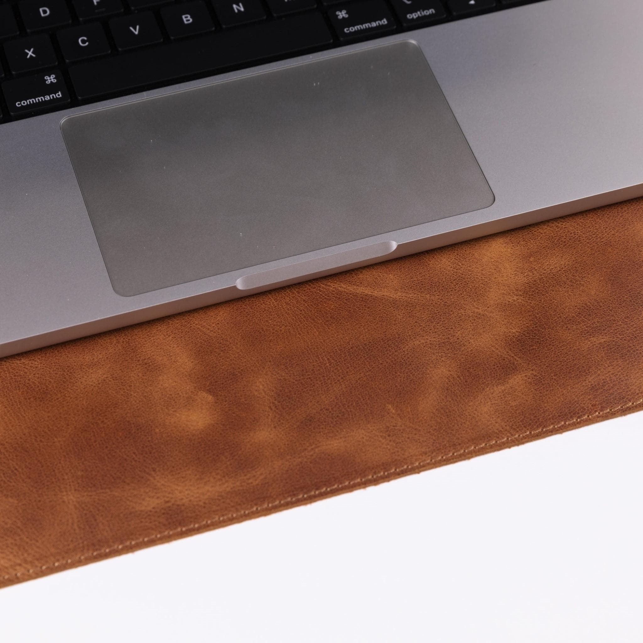 Customizable Full Grain Leather Desk Mat Bouletta LTD