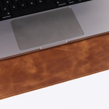 Brown Customizable Full Grain Leather Desk Pad