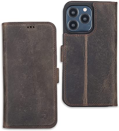 Genuine Leather Undetachable Case iPhone 13 Pro