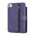 iPhone 7 / Creased Purple / Leather