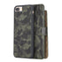 iPhone 7 / Camouflage Green / Leather