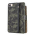 iPhone SE 1st Genaration / Camouflage Green / Leather