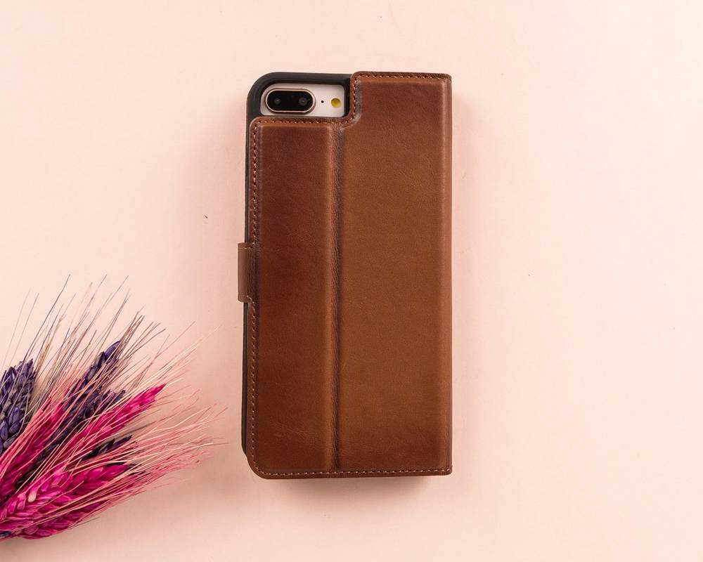 Leather Wallet Case for iPhone 7 8 Plus LupinnyLeather