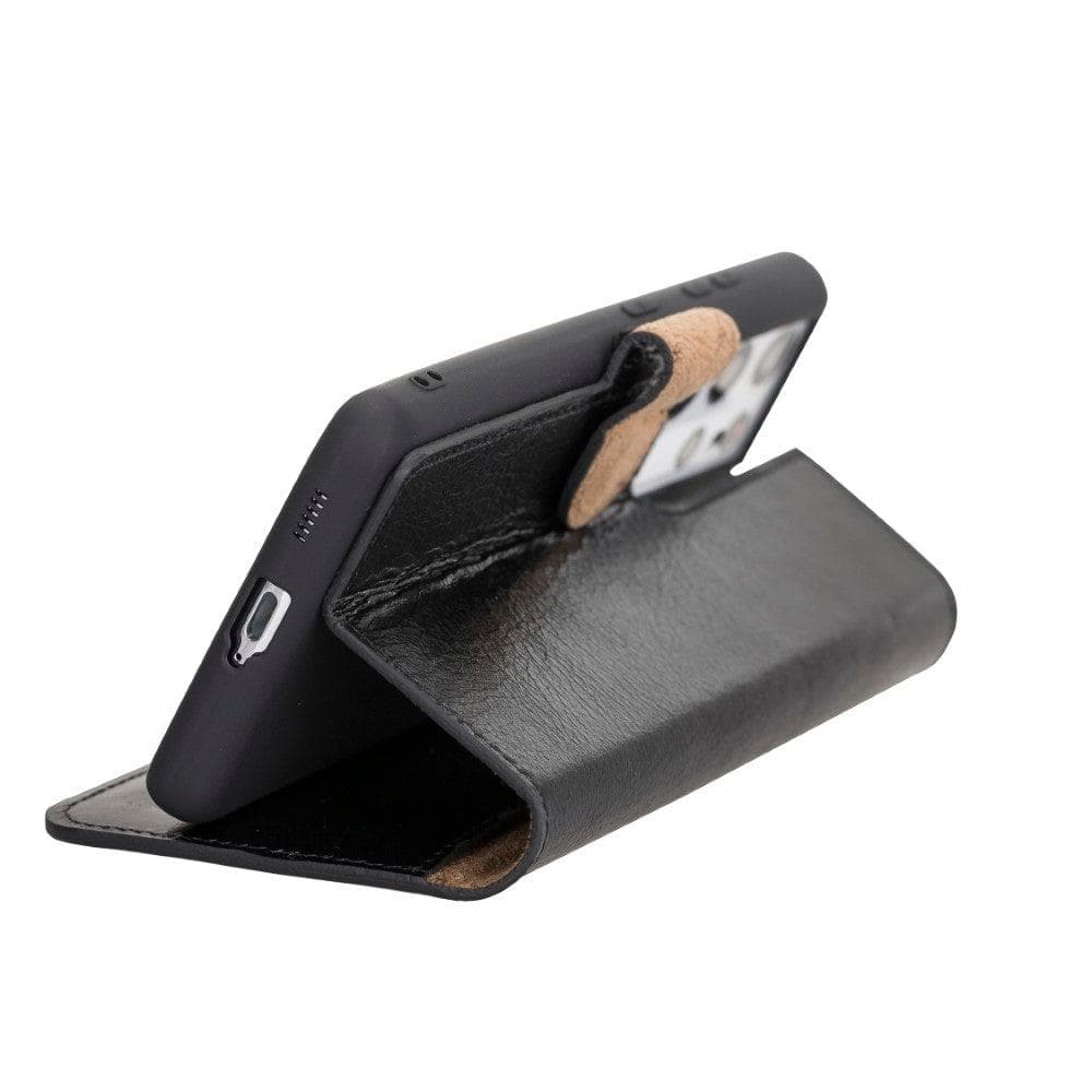 Non-Detachable Leather Wallet Cases for Samsung Galaxy S21 Series Bouletta LTD