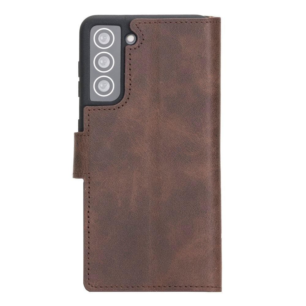 Non-Detachable Leather Wallet Cases for Samsung Galaxy S21 Series Bouletta LTD