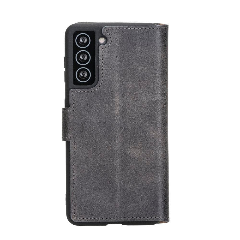 Non-Detachable Leather Wallet Cases for Samsung Galaxy S21 Series Bouletta LTD