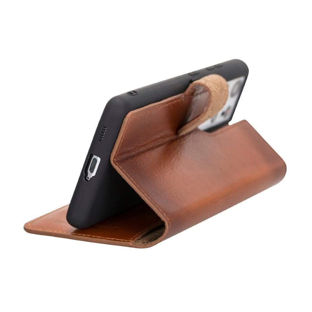 Non-Detachable Leather Wallet Cases for Samsung Galaxy S21 Series Bouletta LTD