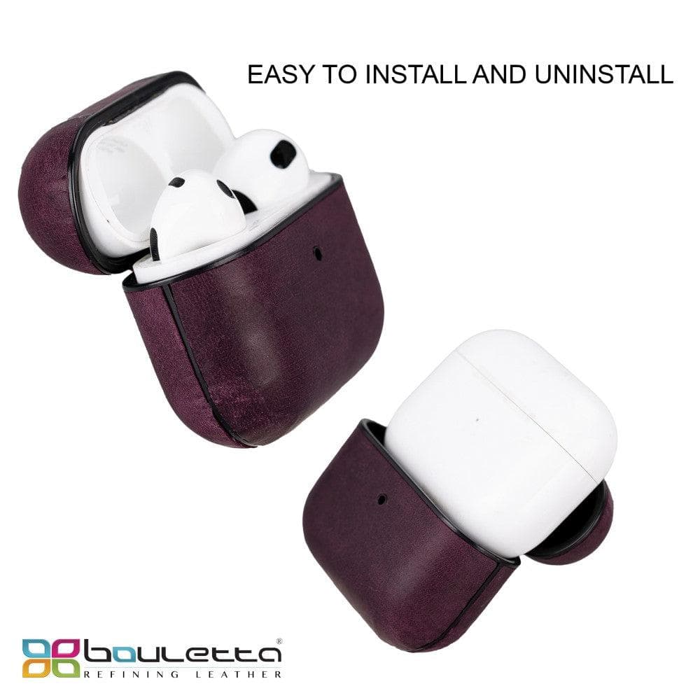 Juni Genuine Leather Cases for Apple AirPods 3rd Generation Bouletta LTD