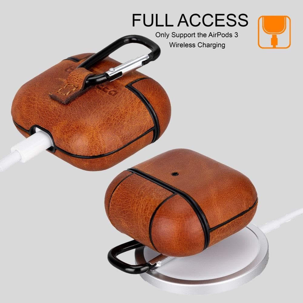 Juni Genuine Leather Cases for Apple AirPods 3rd Generation Bouletta LTD