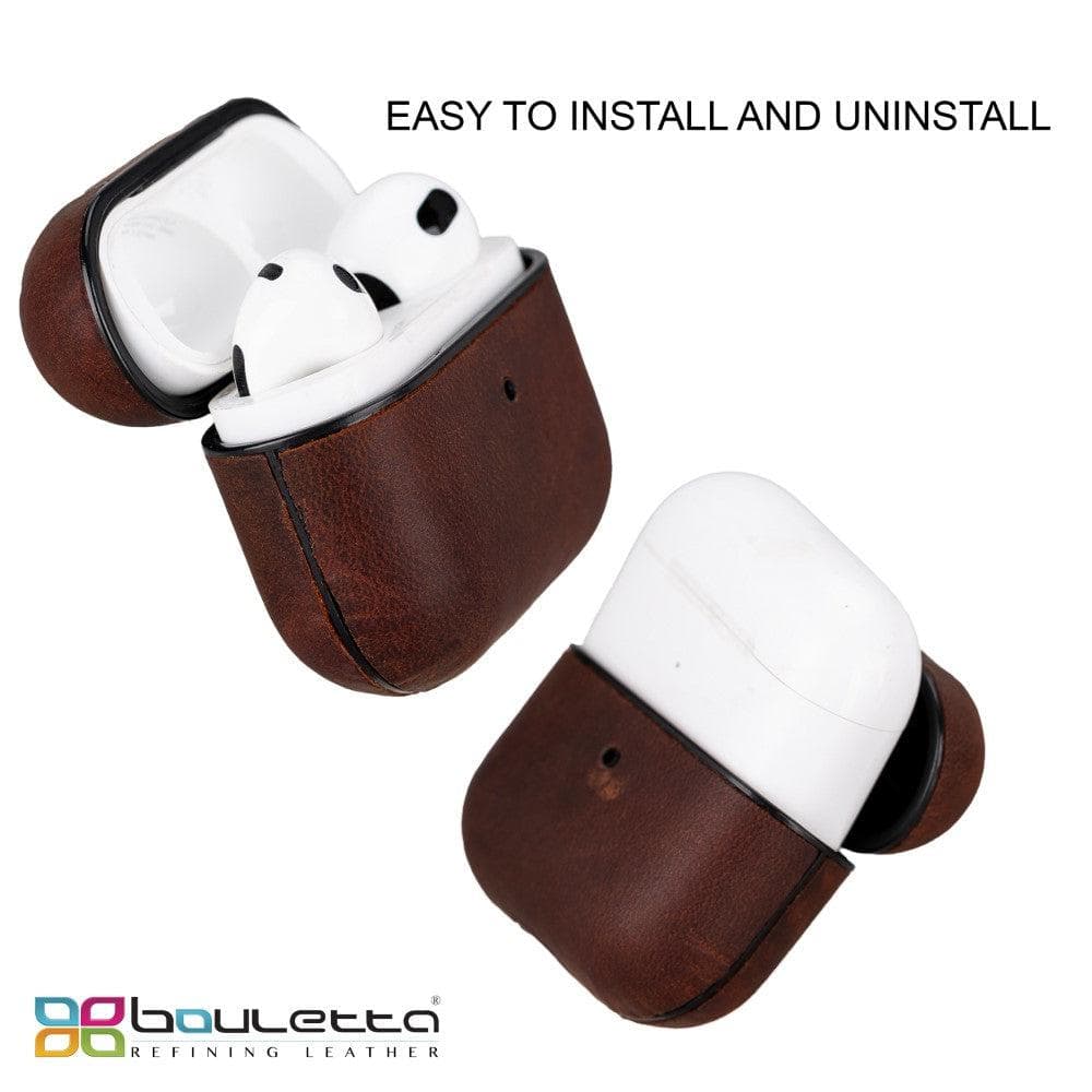 Juni Genuine Leather Cases for Apple AirPods 3rd Generation Bouletta LTD