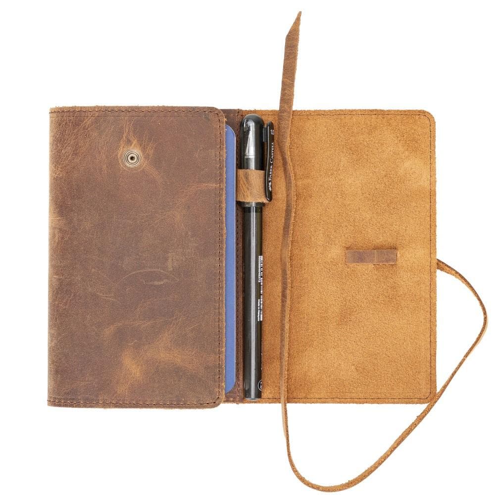 Nanny Luxury Genuine Leather Agenda Cover - S/M/L Sizes Bouletta Shop