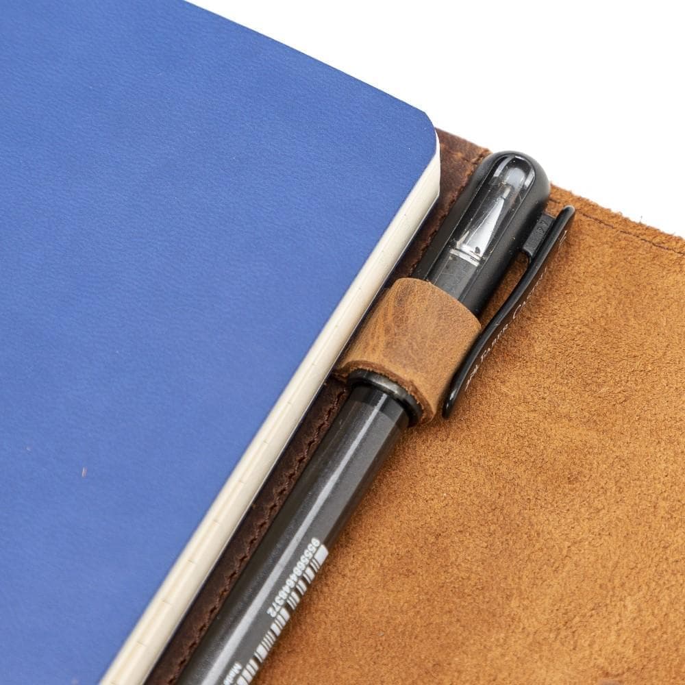 Nanny Luxury Genuine Leather Agenda Cover - S/M/L Sizes Bouletta Shop