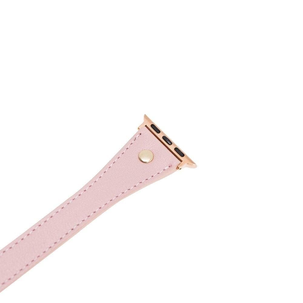 DelfiCase Oxford Double Watch Band for Apple Watch 42mm 44mm (Pink)5