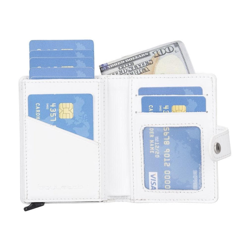 Palermo Zip Mechanical Leather Card Holder Bouletta LTD