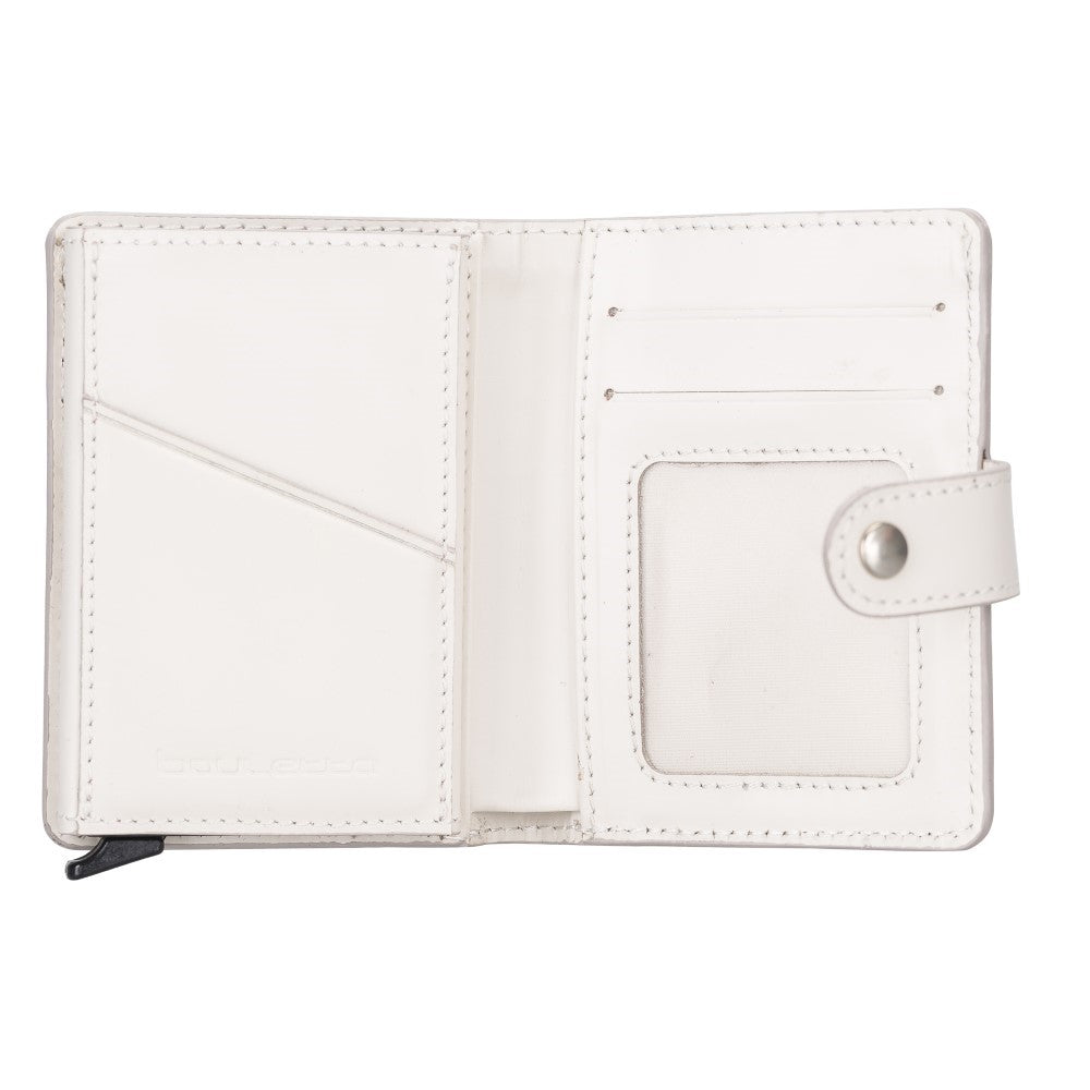 Palermo Zip Mechanical Leather Card Holder Bouletta LTD