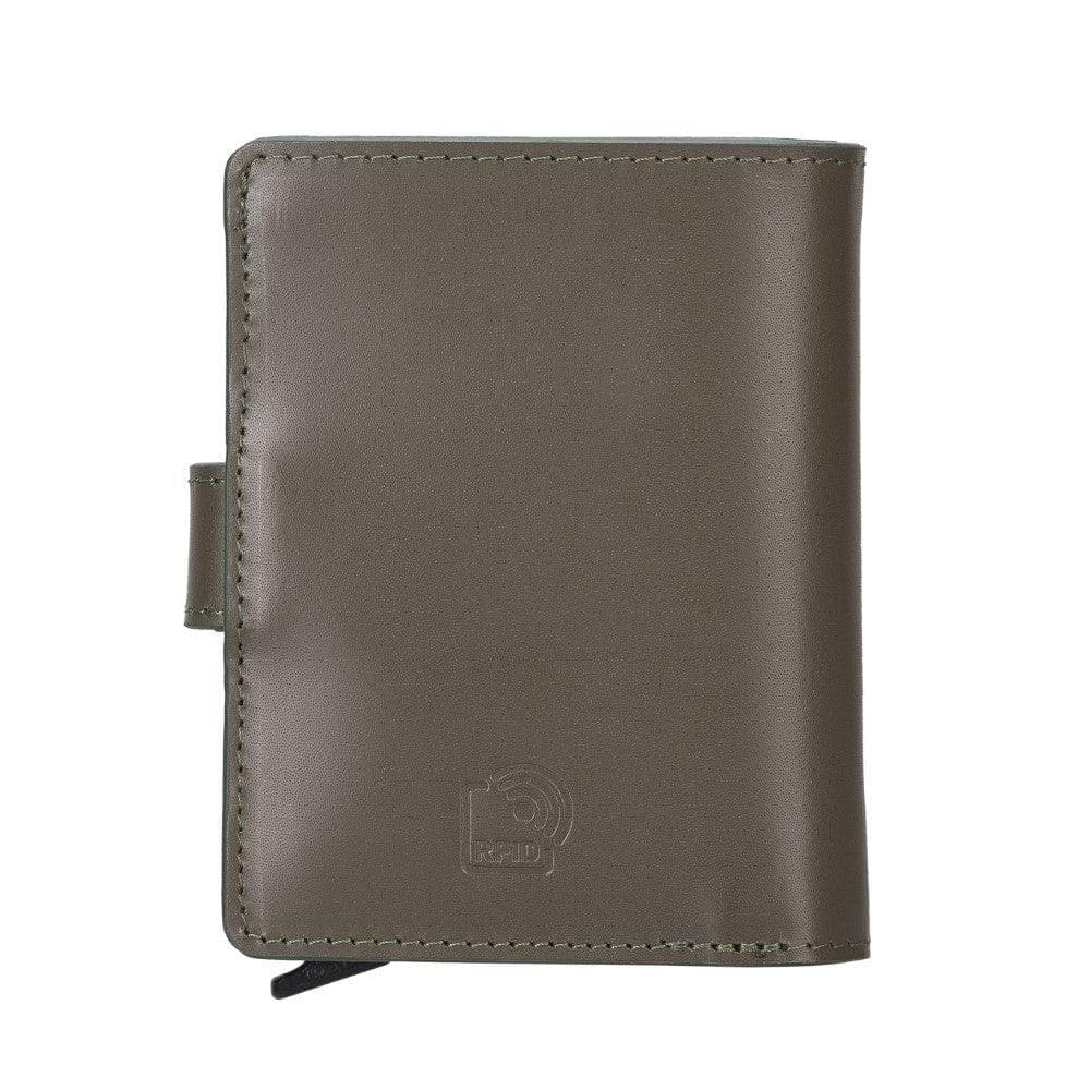 Palermo Zip Mechanical Leather Card Holder Bouletta LTD