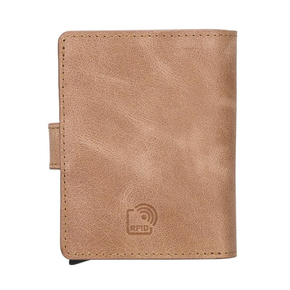 Palermo Zip Mechanical Leather Card Holder Bouletta LTD