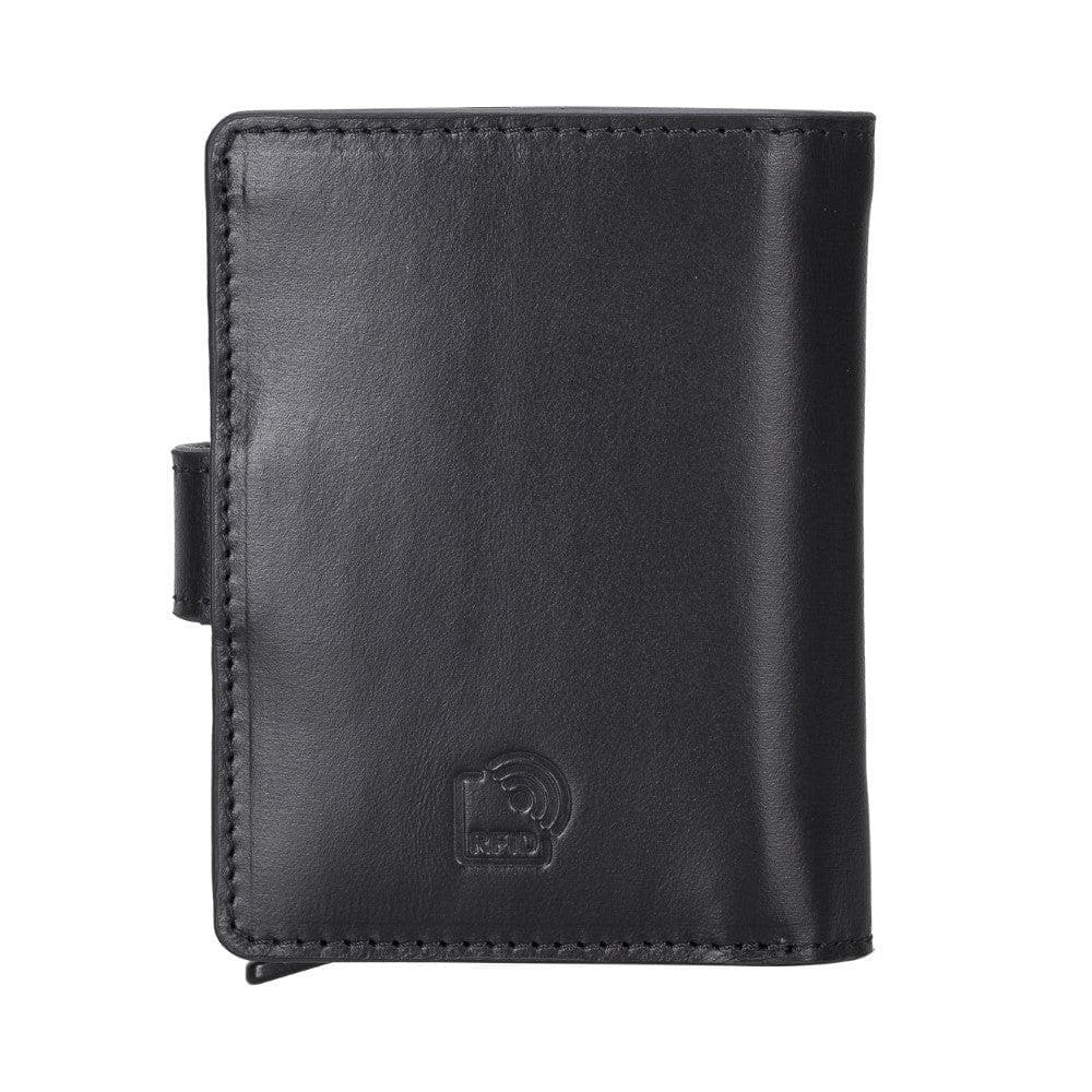 Palermo Zip Mechanical Leather Card Holder Bouletta LTD