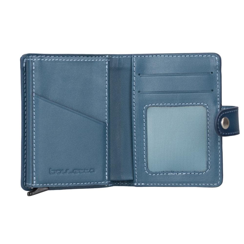 Palermo Zip Mechanical Leather Card Holder Bouletta LTD