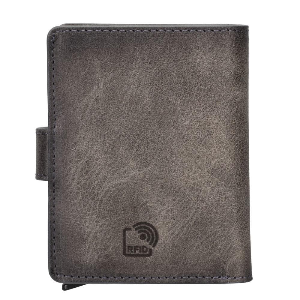 Palermo Zip Mechanical Leather Card Holder Bouletta LTD