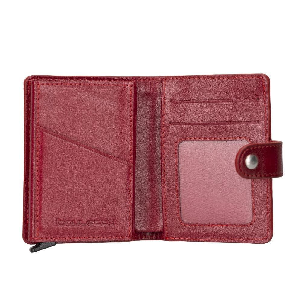 Palermo Zip Mechanical Leather Card Holder Bouletta LTD