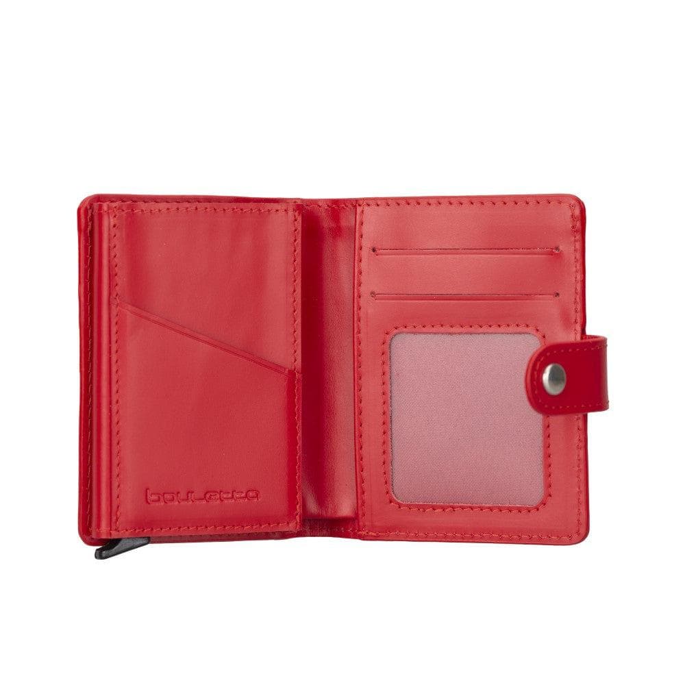 Palermo Zip Mechanical Leather Card Holder Bouletta LTD