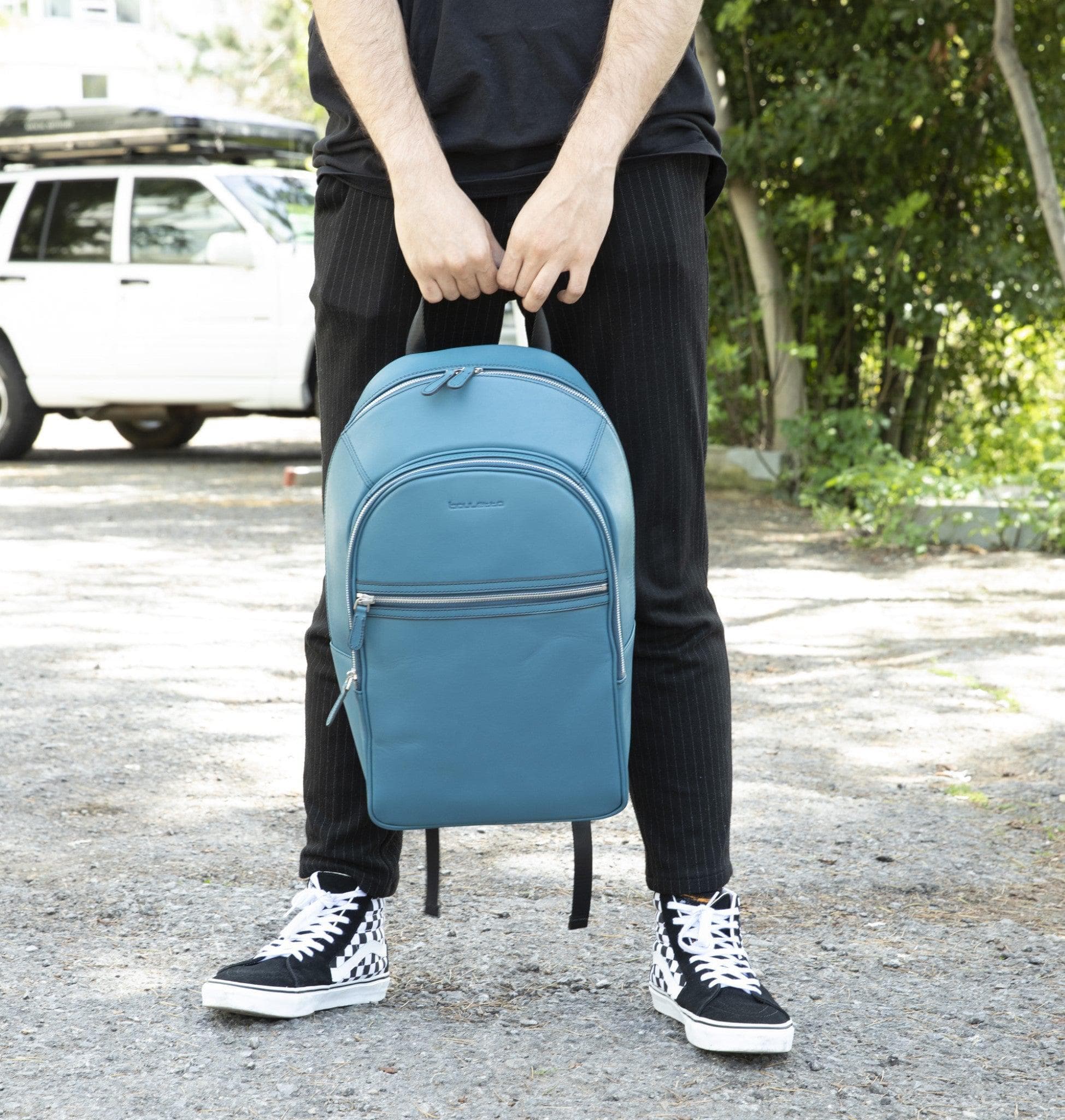 Pella Genuine Leather Backpack & Rucksack - Handmade and Customizable Bouletta LTD