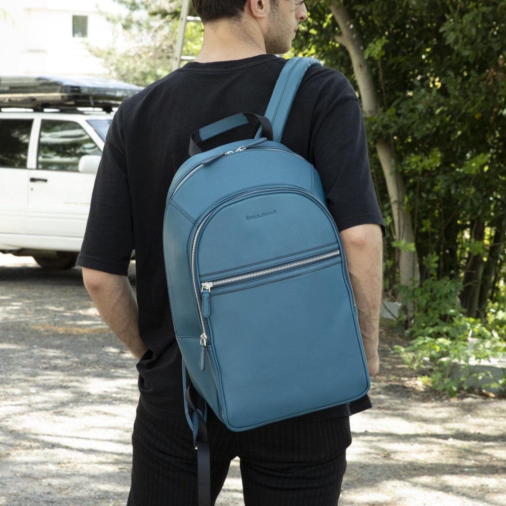 Pella Genuine Leather Backpack & Rucksack - Handmade and Customizable Bouletta LTD