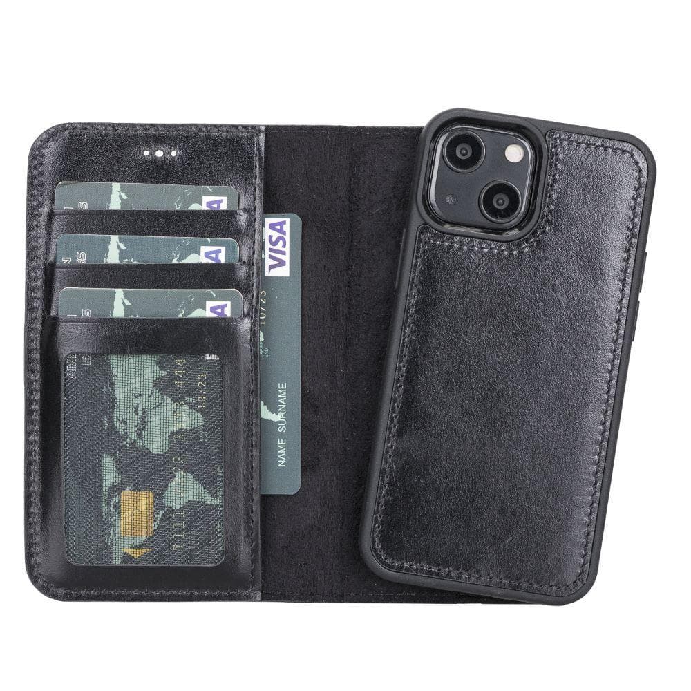 B2B - Apple iPhone 13 Mini 5.4 Detachable Leather Case / MW RST1 Bouletta B2B