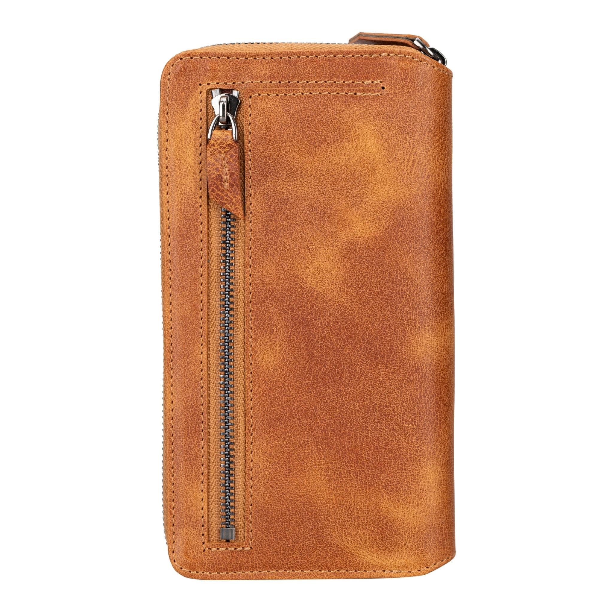 Samsung Galaxy S23 Series Zippered Leather Wallet Cases - PMW Bouletta LTD