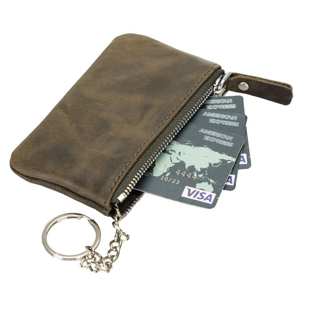 Multima Genuine Leather Wallet Dark Green Bouletta Shop