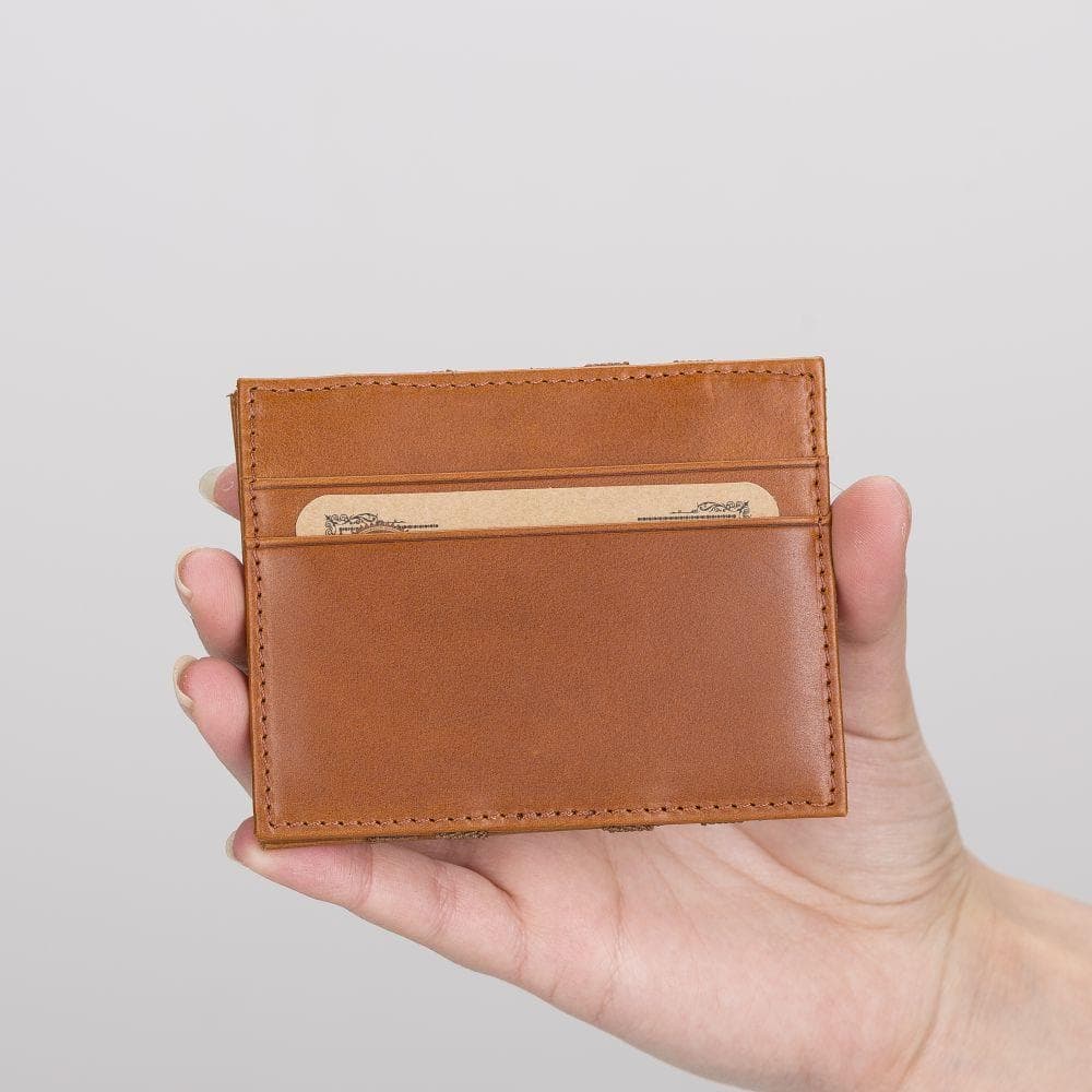 Yule Cryptic Leather Wallet Tan Bouletta Shop